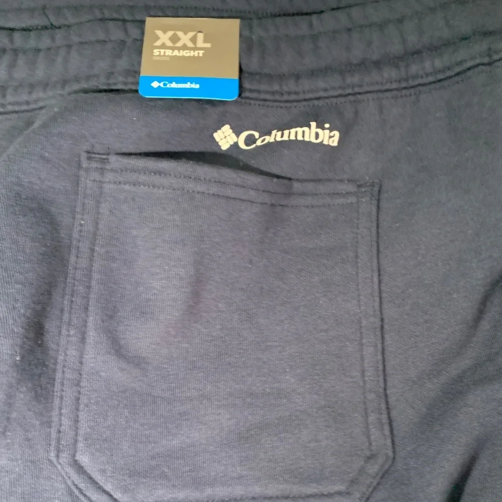 Columbia Men's Dark Blue Athletic Shorts - Picture 7 of 7